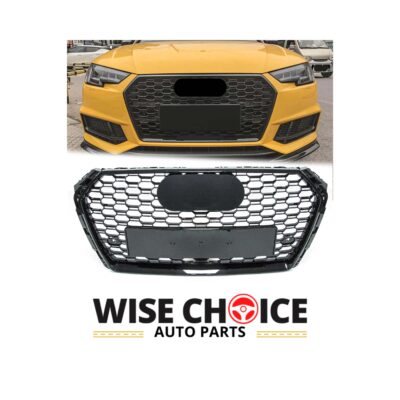 Audi RS4 Honeycomb Grille – Upgrade for B9 A4/S4 (2017-2019)