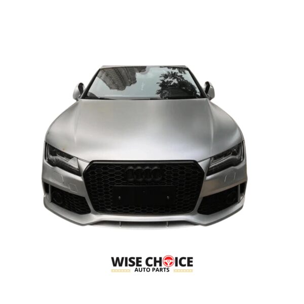 Audi RS7 Front Bumper, primed and ready for installation on C7 A7/S7 models (2009-2015)