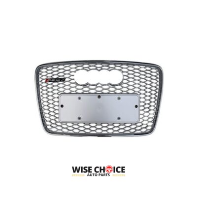 Audi RSQ7 Honeycomb Front Grille for 4L Q7/SQ7 (2006-2015) made from high-quality ABS material, offers unique honeycomb design.