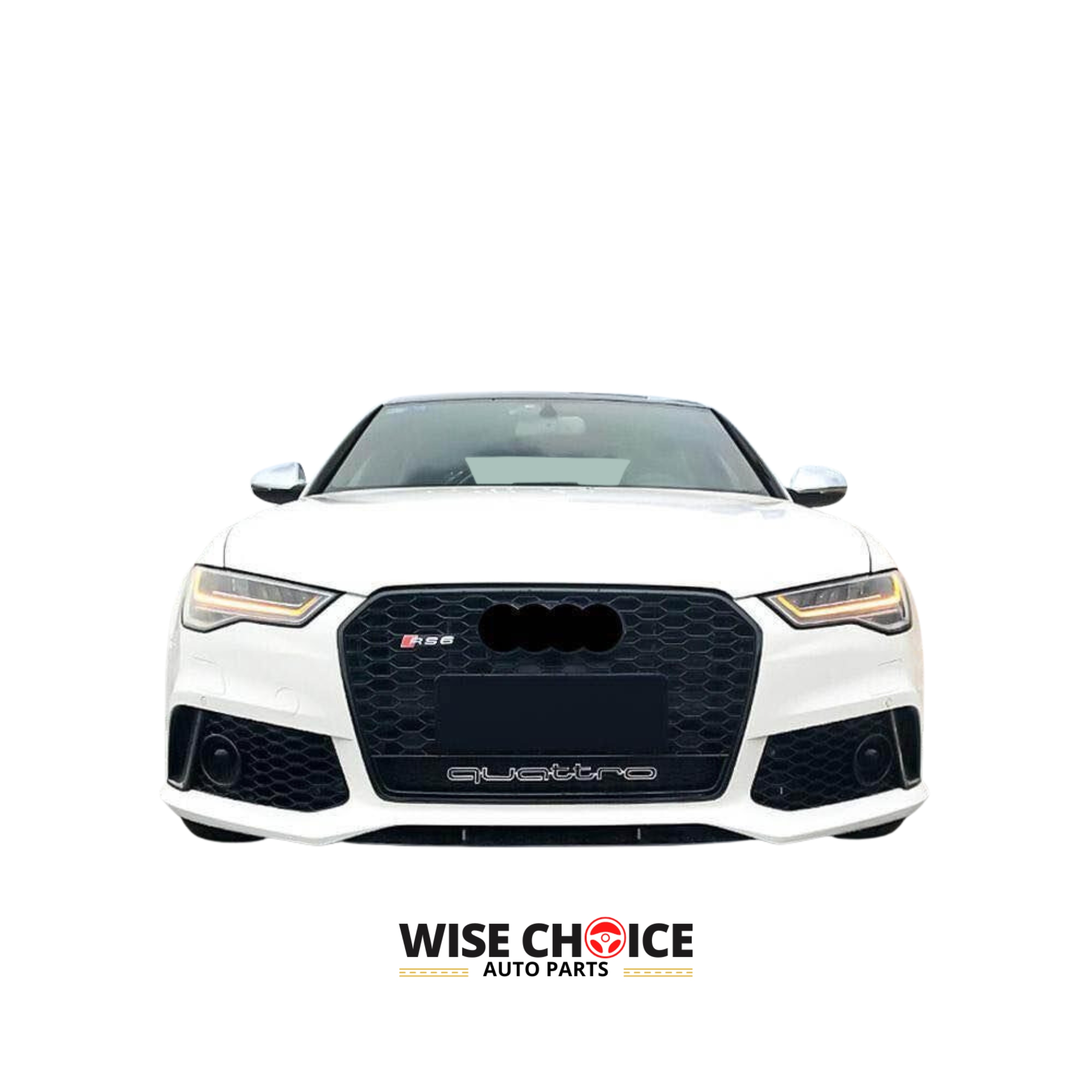 Audi RS7 Style Honeycomb Front Grille for C7.5 A7/S7 (2016-2018)