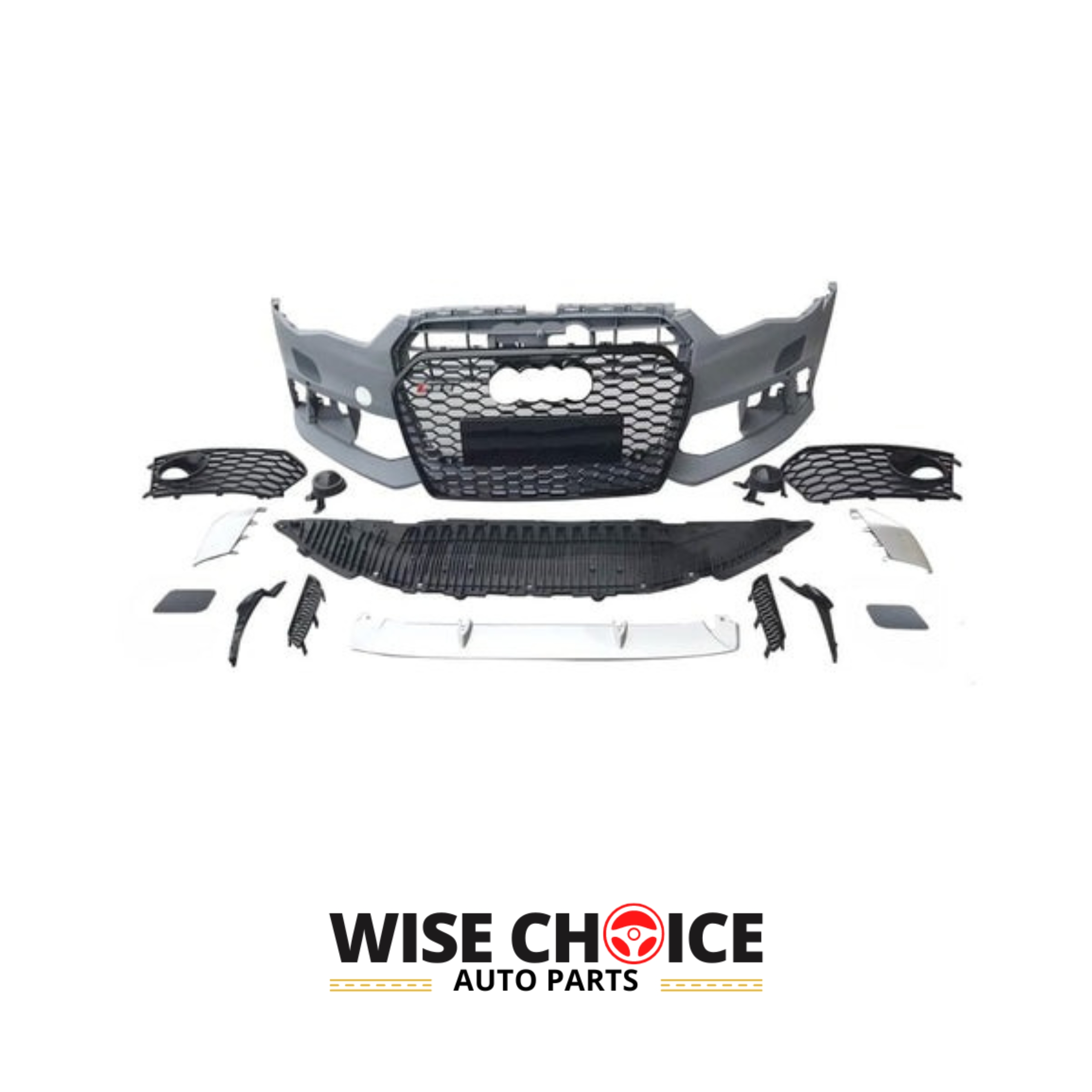 Audi RS6 Style Front Bumper Upgrade for C7 A6/S6 (2012-2015)