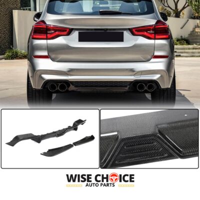 Upgrade Your BMW F97 X3M with Carbon Fiber Rear Diffuser | Fits 2019-2022 Models