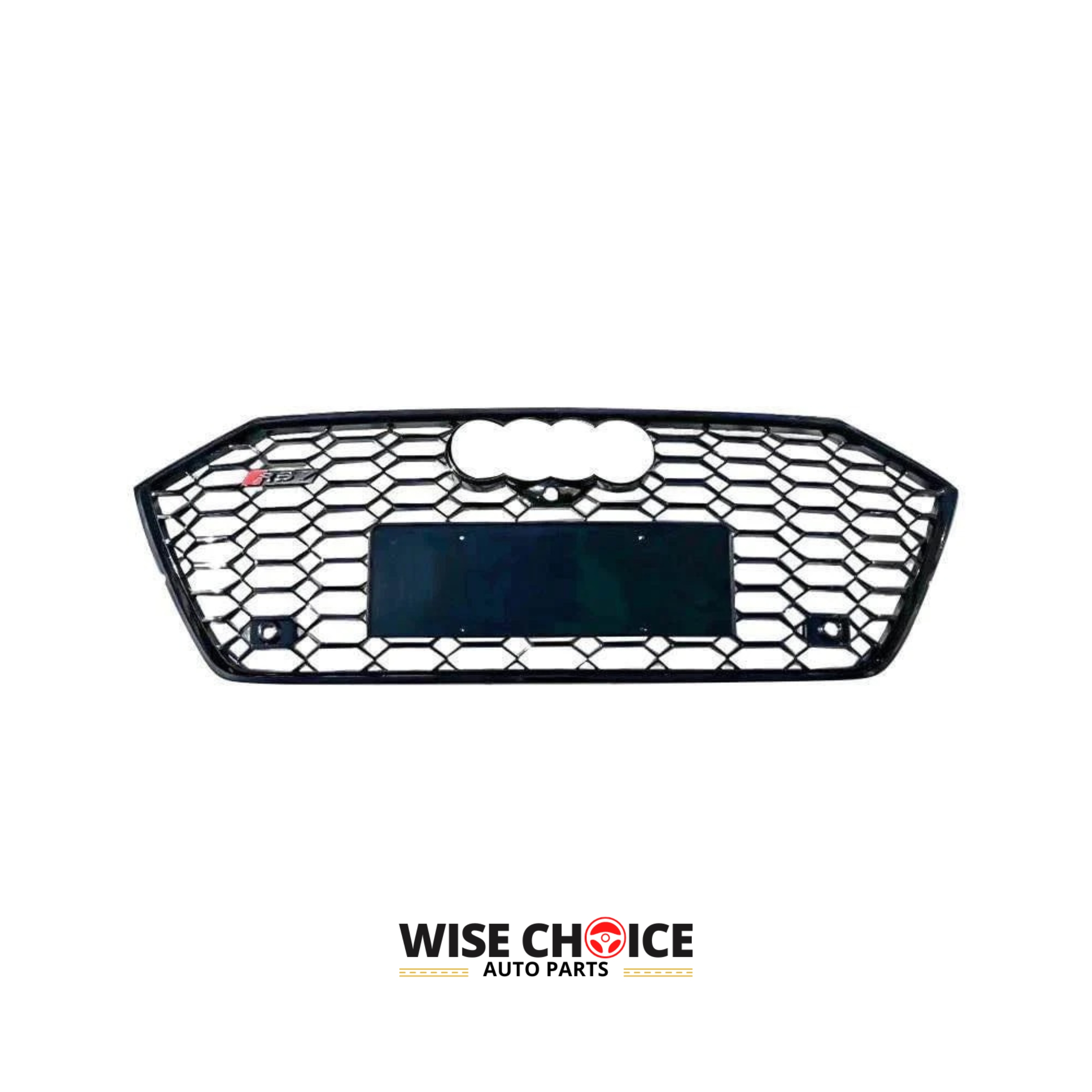 RS7 Style Honeycomb Front Grille fitted on a 2021 Audi C8 A7/S7