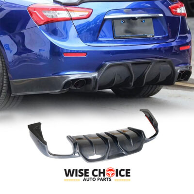 Maserati Ghibli Rear Diffuser | Carbon Fiber Upgrade | 2014-2017 Models
