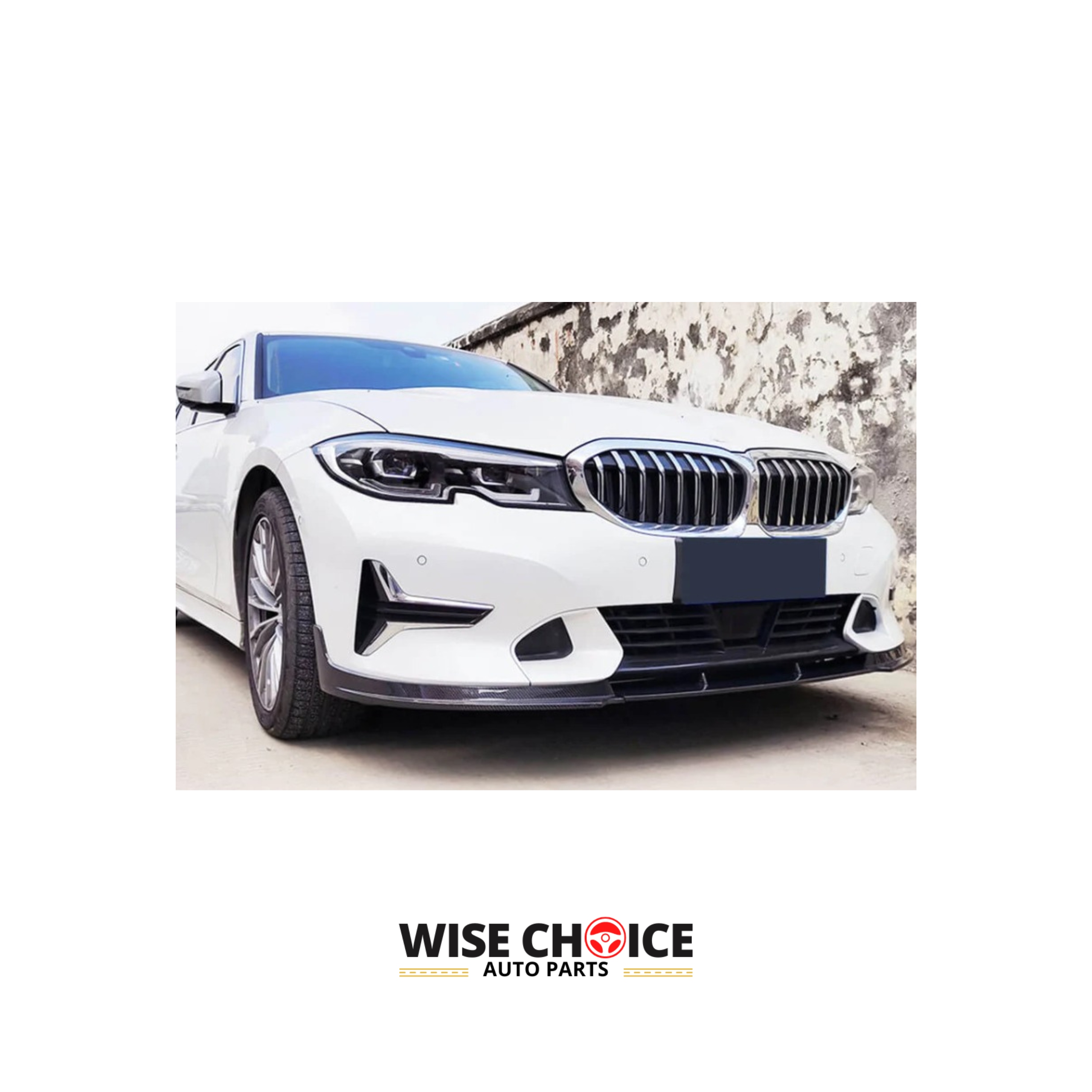 BMW Carbon Fiber Front Lip for 2019-2022 G20 3 Series Sedan