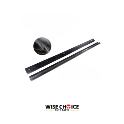 W204 C63 AMG Side Skirts-Dry Carbon Fiber Upgrade for 2007-2014 M-Benz C Class
